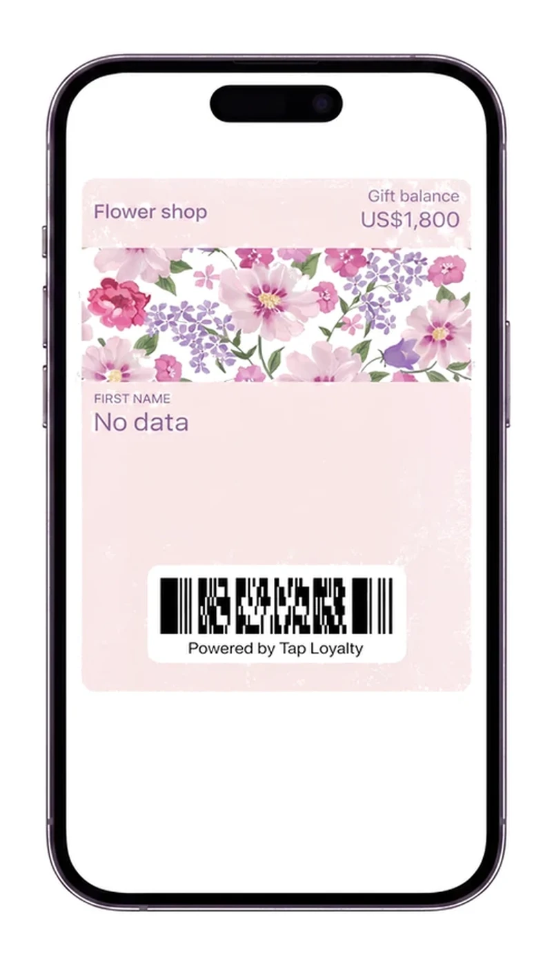 Digital gift card for any local business